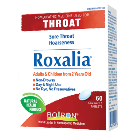 Boiron Roxalia 60 Tablets | Unbeatable Prices, Daily Deals | VITASHOP
