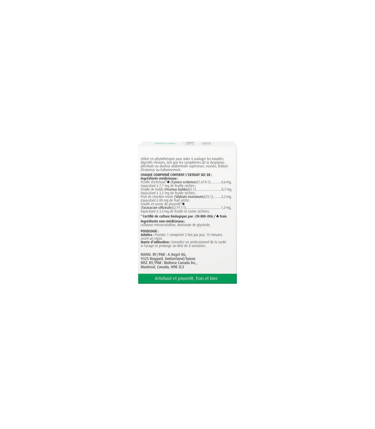 A. Vogel Digestive Aid Complex-Boldocynara 60 Tablets | Unbeatable Prices, Daily Deals | VITASHOP