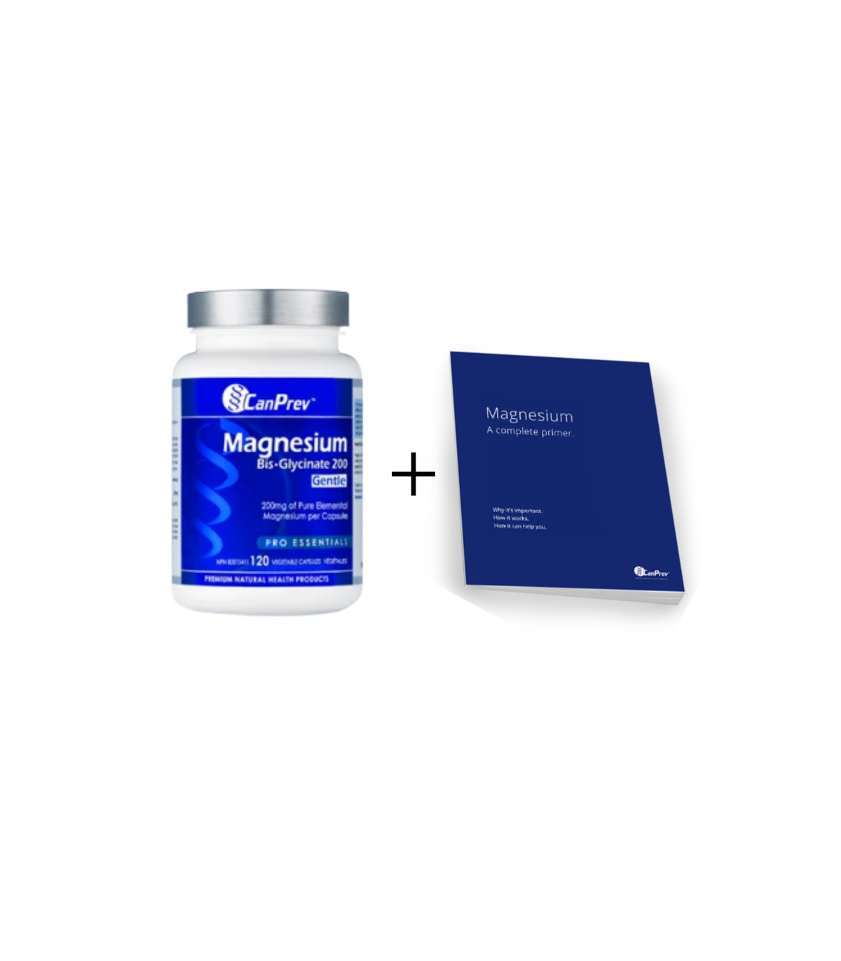 CanPrev Magnesium Bis-Glycinate 200 Gentle 120 Vegi Capsules + FREE 1 Magnesium Booklet | 每天不同折扣, 全网最低价格 | 种类齐全的保健品店铺 VITASHOP,