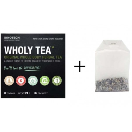 Innotech Nutrition Wholy Tea Original (Green Box) 1 Month Supply + Free 1 Tea Bag | Unbeatable Prices, Daily Deals | VITASHOP