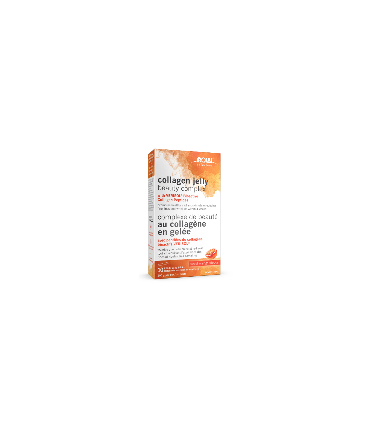 NOW Foods Collagen Jelly Beauty Complex, Sweet Orange Jelly Sticks 200g 10 edible jelly sticks | Unbeatable Prices, Daily Deals