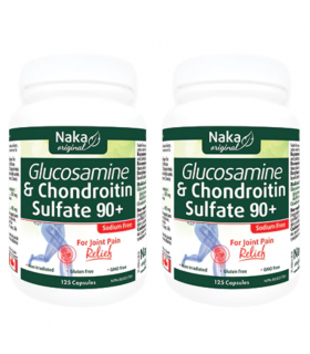 Naka [2 for Deal] Glucosamine Chondroitin Sulphate 125 Capsules | Unbeatable Prices, Daily Deals | VITASHOP