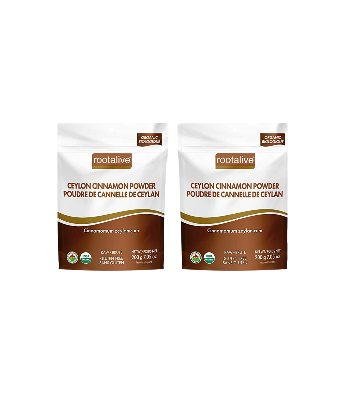 rootalive [2 for Deal] 루트얼라이브 유기농 실론 계피가루 200g | 매일 업데이트되는 특가 상품 | VITASHOP