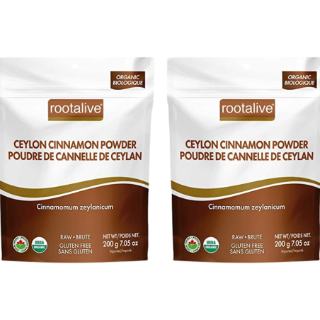 rootalive [2 for Deal] Organic Ceylon Cinnamon Powder 200 g | Unbeatable Prices, Daily Deals | VITASHOP