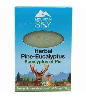 Mountain Sky Herbal Pine-Eucalyptus Bar Soap 135g | Unbeatable Prices, Daily Deals | VITASHOP