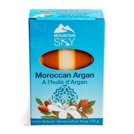 Mountain Sky Moroccan Argan Bar Soap 135g | Unbeatable Prices, Daily Deals | VITASHOP
