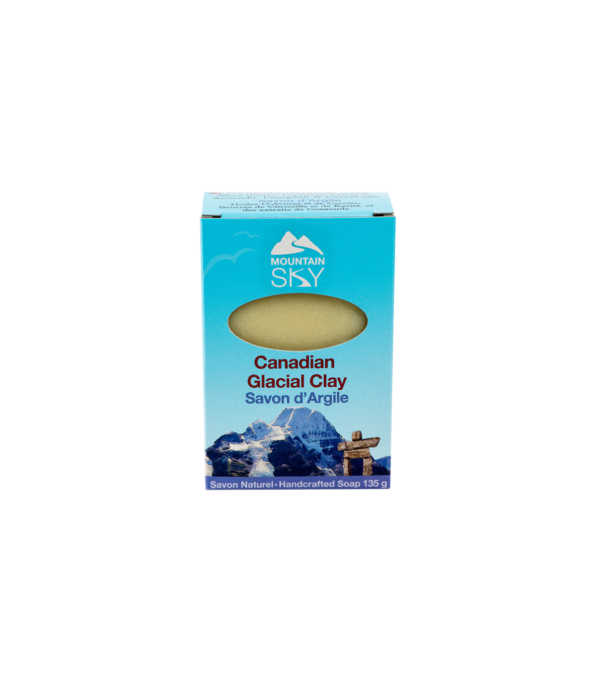 Mountain Sky 마운틴스카이 캐나다 글래시얼 클레이 바 비누 135g | 매일 업데이트되는 특가 상품 | VITASHOP