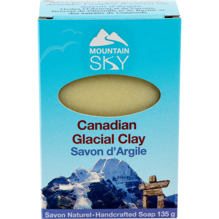 Mountain Sky 마운틴스카이 캐나다 글래시얼 클레이 바 비누 135g | 매일 업데이트되는 특가 상품 | VITASHOP