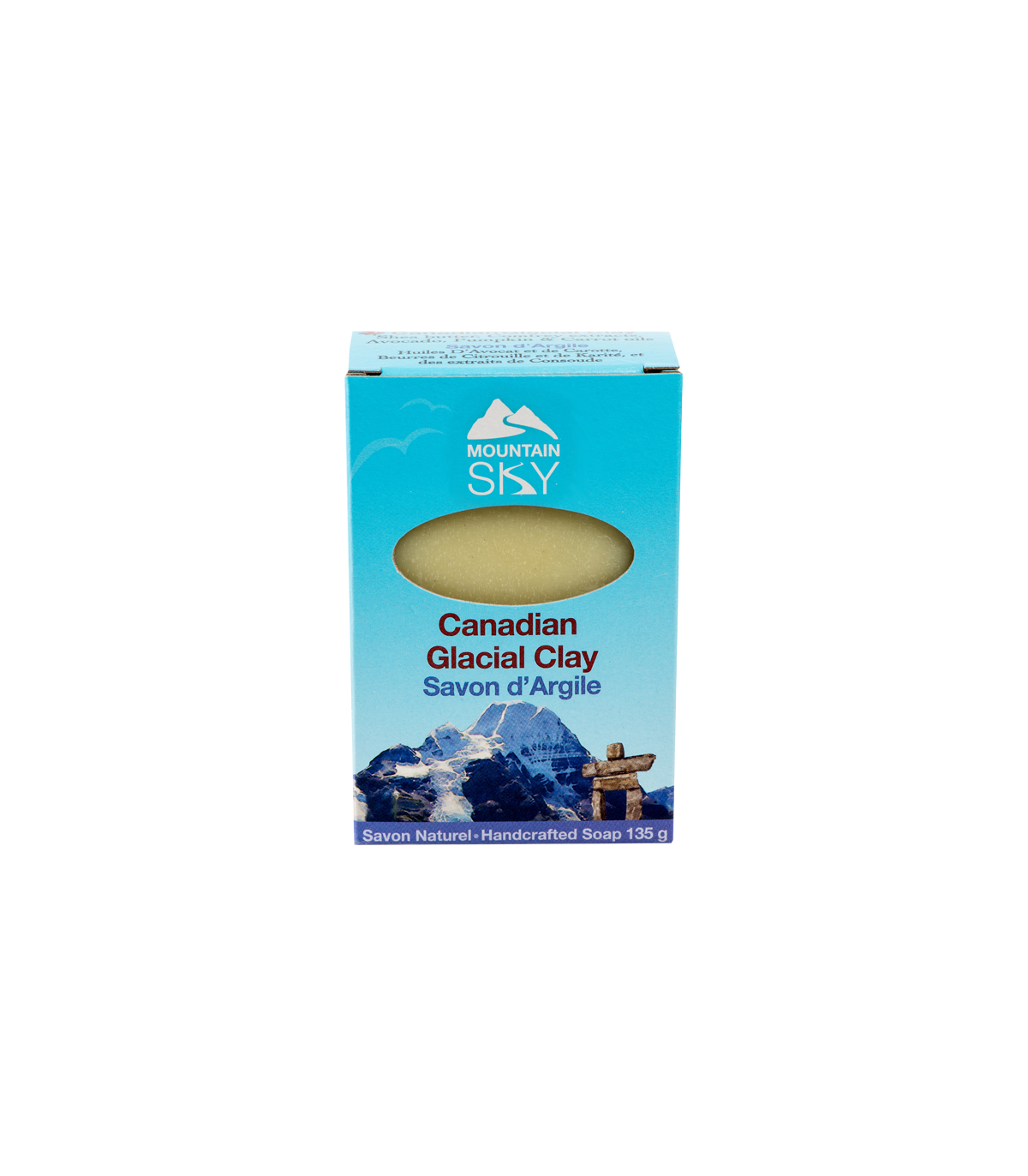 Mountain Sky 마운틴스카이 캐나다 글래시얼 클레이 바 비누 135g | 매일 업데이트되는 특가 상품 | VITASHOP
