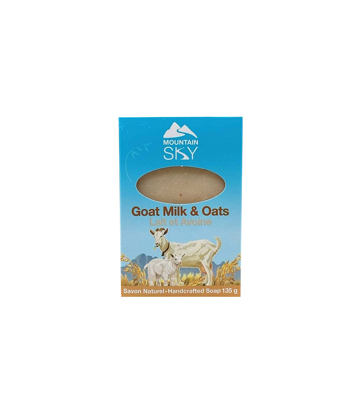 Mountain Sky Goat Milk & Oats Bar Soap 135g