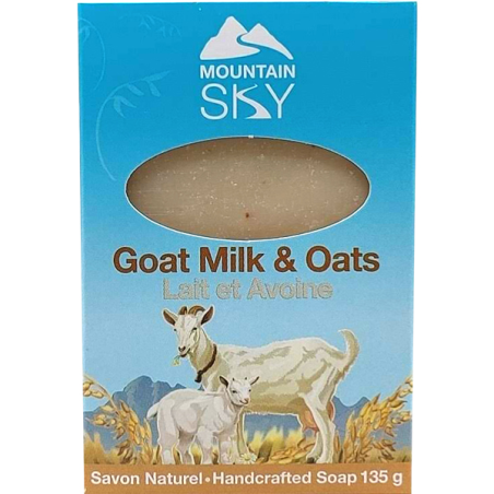 Mountain Sky Goat Milk & Oats Bar Soap 135g