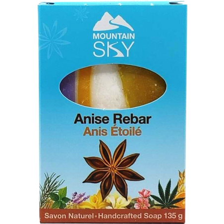 Mountain Sky 마운틴스카이 아니스 철근 바 비누 135g | 매일 업데이트되는 특가 상품 | VITASHOP