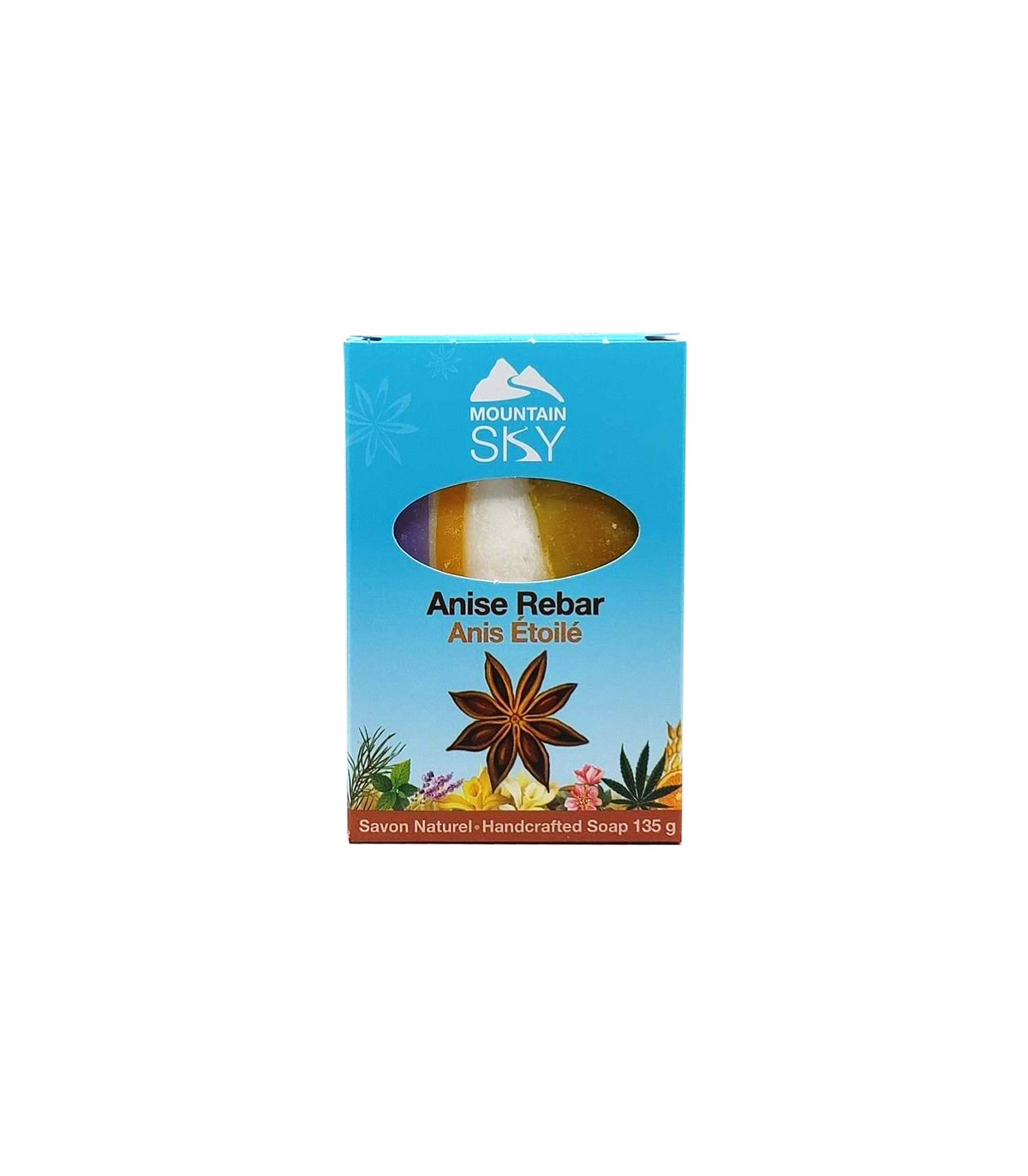 Mountain Sky 마운틴스카이 아니스 철근 바 비누 135g | 매일 업데이트되는 특가 상품 | VITASHOP