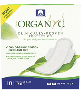 Organyc Organyc Pads Heavy Flow 10 Pads | Unbeatable Prices, Daily Deals | VITASHOP