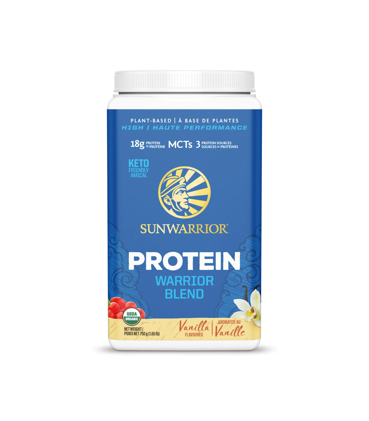 Sunwarrior Warrior Blend Organic Vanilla 750g | Unbeatable Prices, Daily Deals | VITASHOP
