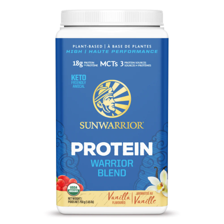 Sunwarrior Warrior Blend Vanille Biologique 750g | Prix imbattables, Bonnes Affaires du jour | VITASHOP
