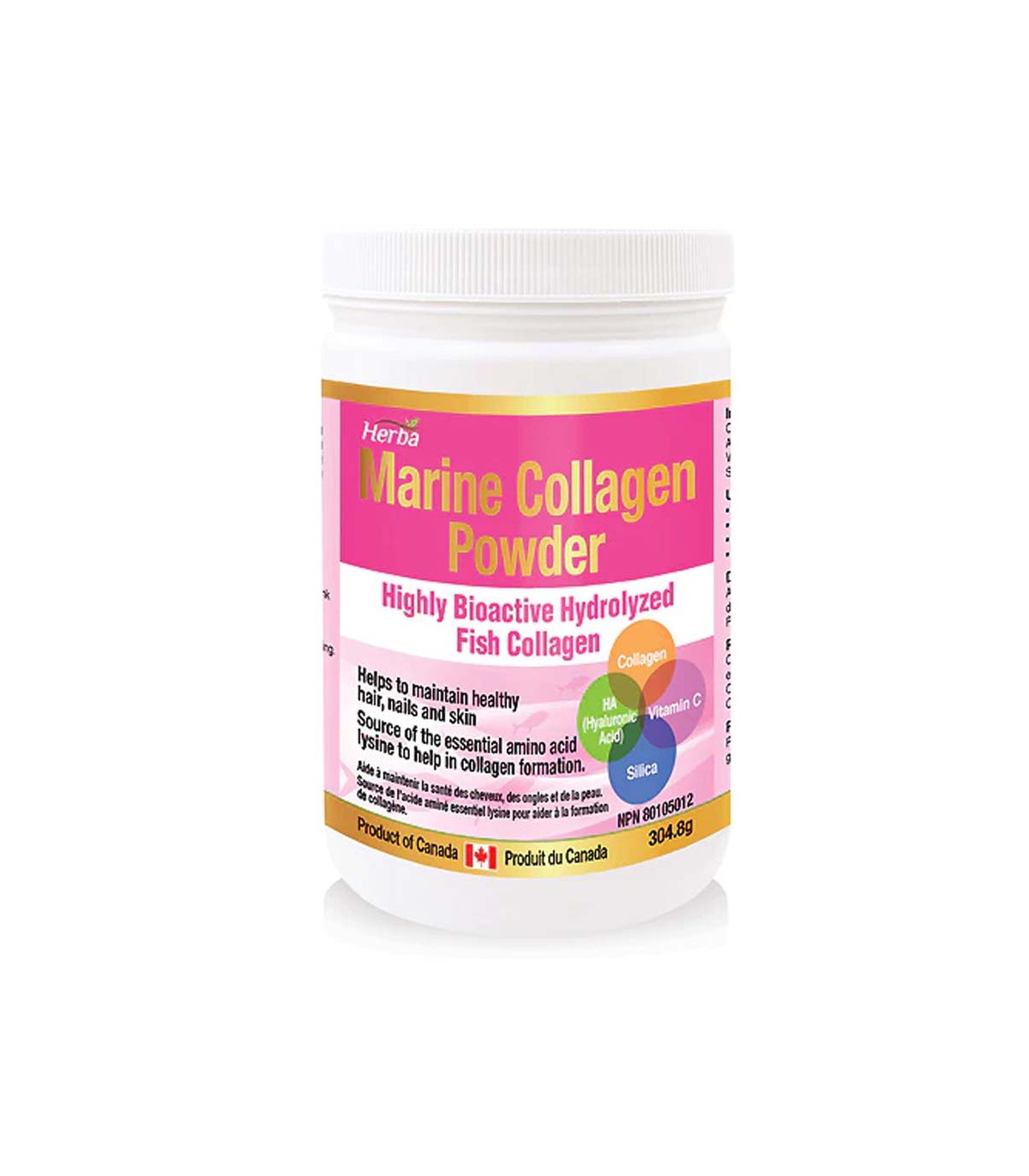 Herba Marine Collagen + Hyaluronic Acid 305 g | Vitashop