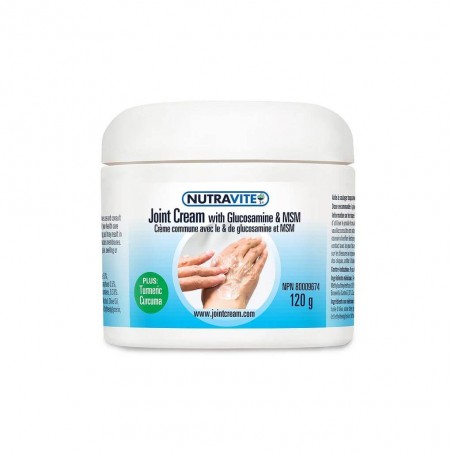 NUTRAVITE Nutravite Joint Cream with Glucosamine & MSM 120 Grams plus Turmeric Curcumin | Unbeatable Prices, Daily Deals | VITAS