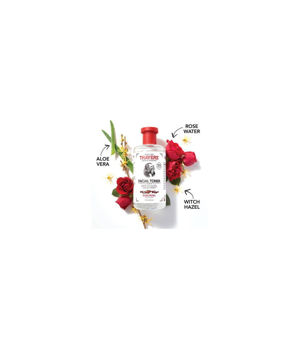 THAYERS THAYERS ROSE PETAL FACIAL TONER 355mL | Unbeatable Prices, Daily Deals | VITASHOP