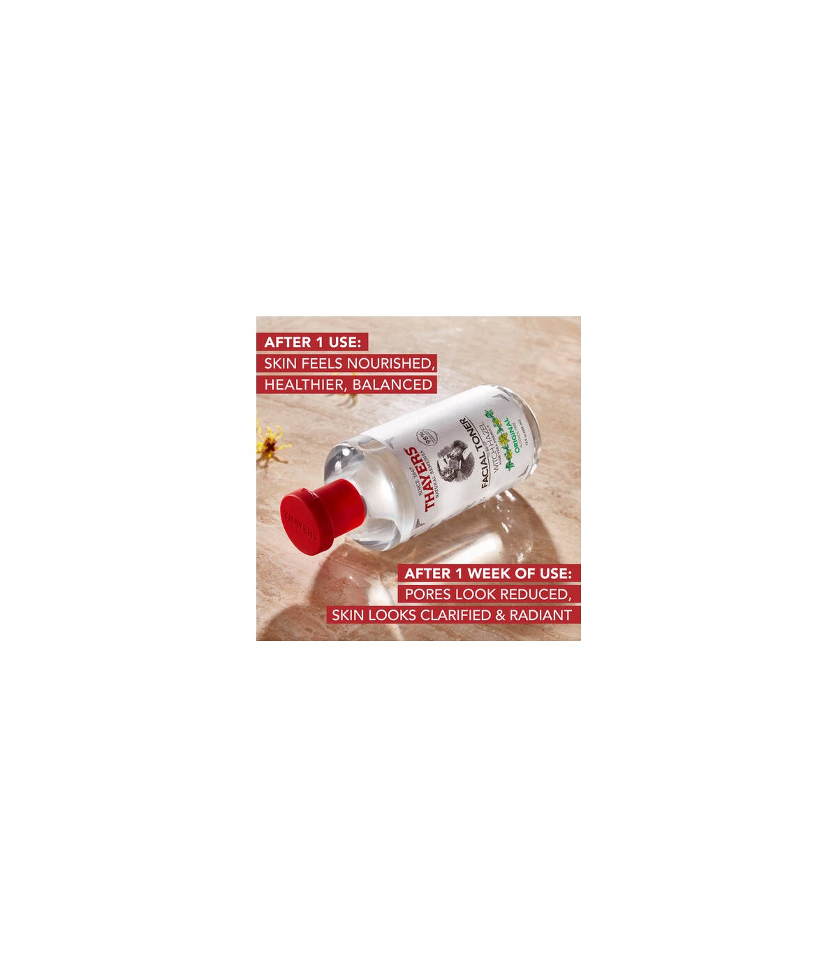 THAYERS copy of THAYERS Alcohol-Free Witch Hazel Rose Petal Face Toner Skin Care with Aloe Vera, Natural Gentle Facial Toner 355
