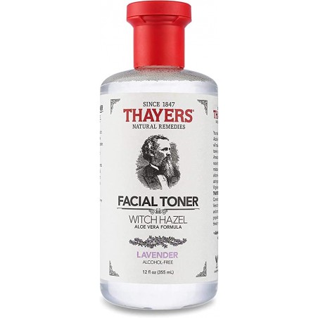 THAYERS copy of THAYERS Alcohol-Free Witch Hazel Rose Petal Face Toner Skin Care with Aloe Vera, Natural Gentle Facial Toner 355