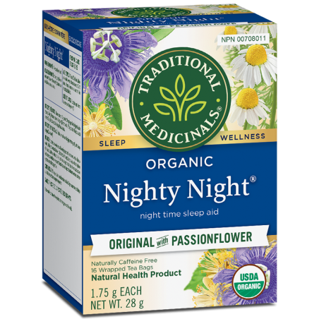 Traditional Medicinals Organic Nighty Night 20 Tea Bags | Unbeatable Prices, Daily Deals | VITASHOP