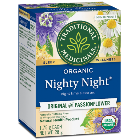 Traditional Medicinals Traditional Medicinals Organic Nighty Night Tea 20 Bags | 每天不同折扣, 全网最低价格 | 种类齐全的保健品店铺 VITASHOP, 只有你想不到, 没