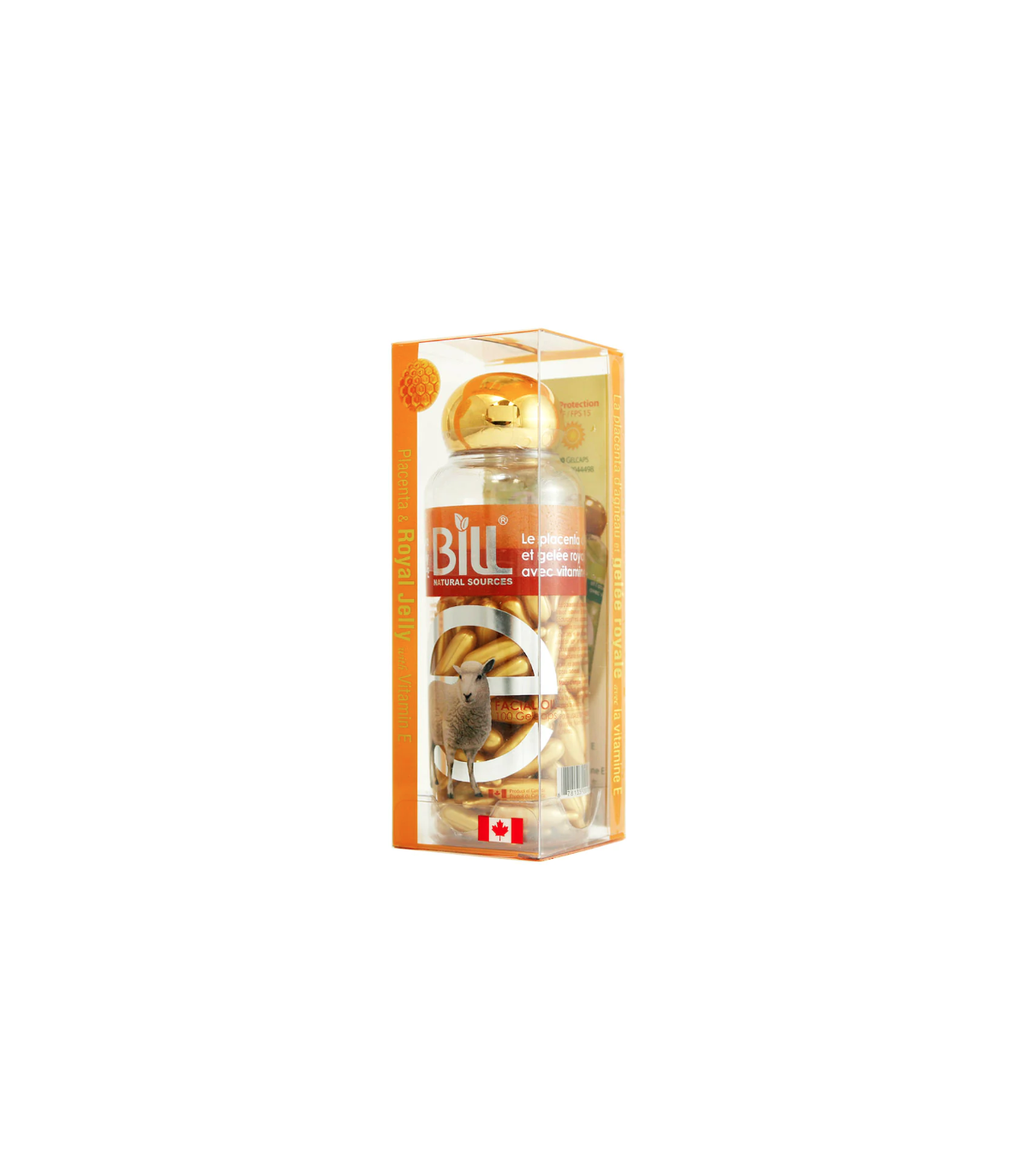Bill Beauty & Health 빌 뷰티 앤 헬스 로열 젤리 & 비타민 E 100 겔캡이 함유된 양고기 태반 페이셜 모이스처라이저 | 매일 업데이트되는 특가 상품 | VITASHOP