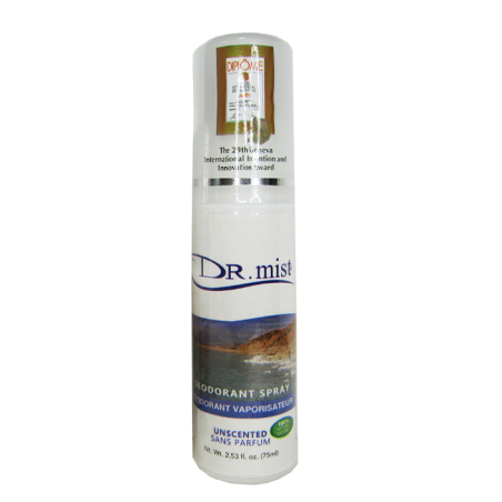 DR.mist 닥터미스트 닥터미스트 데오도란트 스프레이 무향 75mL | 매일 업데이트되는 특가 상품 | VITASHOP