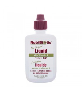 NutriBiotic NutriBiotic The Original Liquid Grapefruit Seed Extract (GSE) with Vitamin A - 59ml | Unbeatable Prices, Daily Deals
