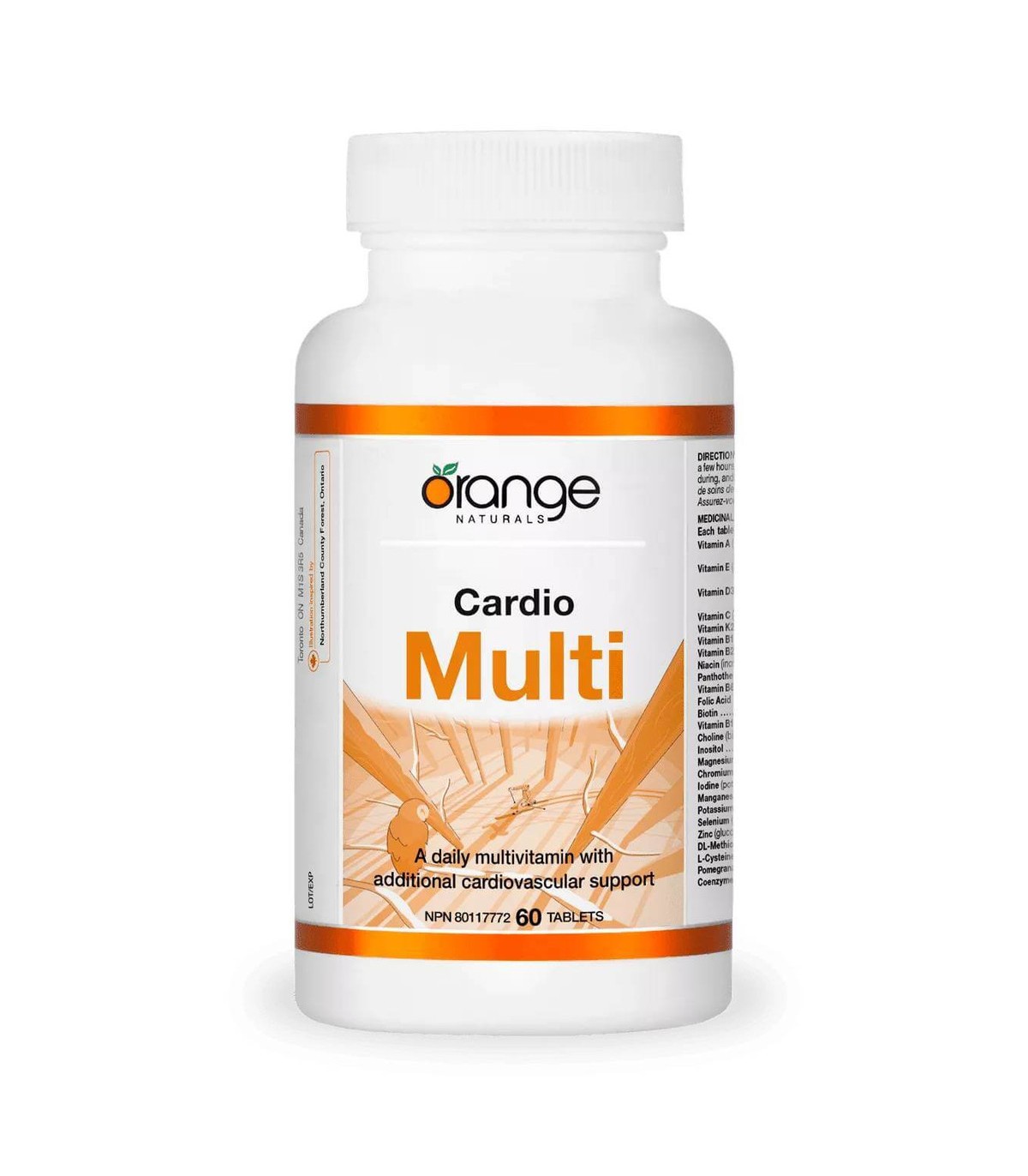 Orange Naturals Orange Naturals Cardio Multi 60 Tablets | Unbeatable Prices, Daily Deals | VITASHOP