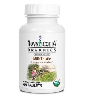 Nova Scotia Organics Nova Scotia Organics Milk Thistle 60 Tablets | Unbeatable Prices, Daily Deals | VITASHOP