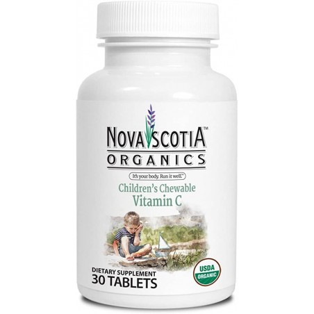 Vitamine C à croquer pour enfants Nova Scotia Organics - VITASHOP