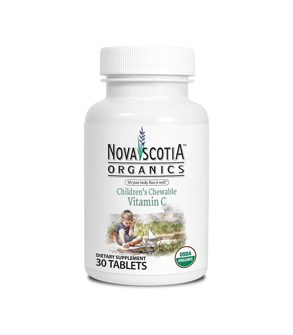 Vitamine C à croquer pour enfants Nova Scotia Organics - VITASHOP