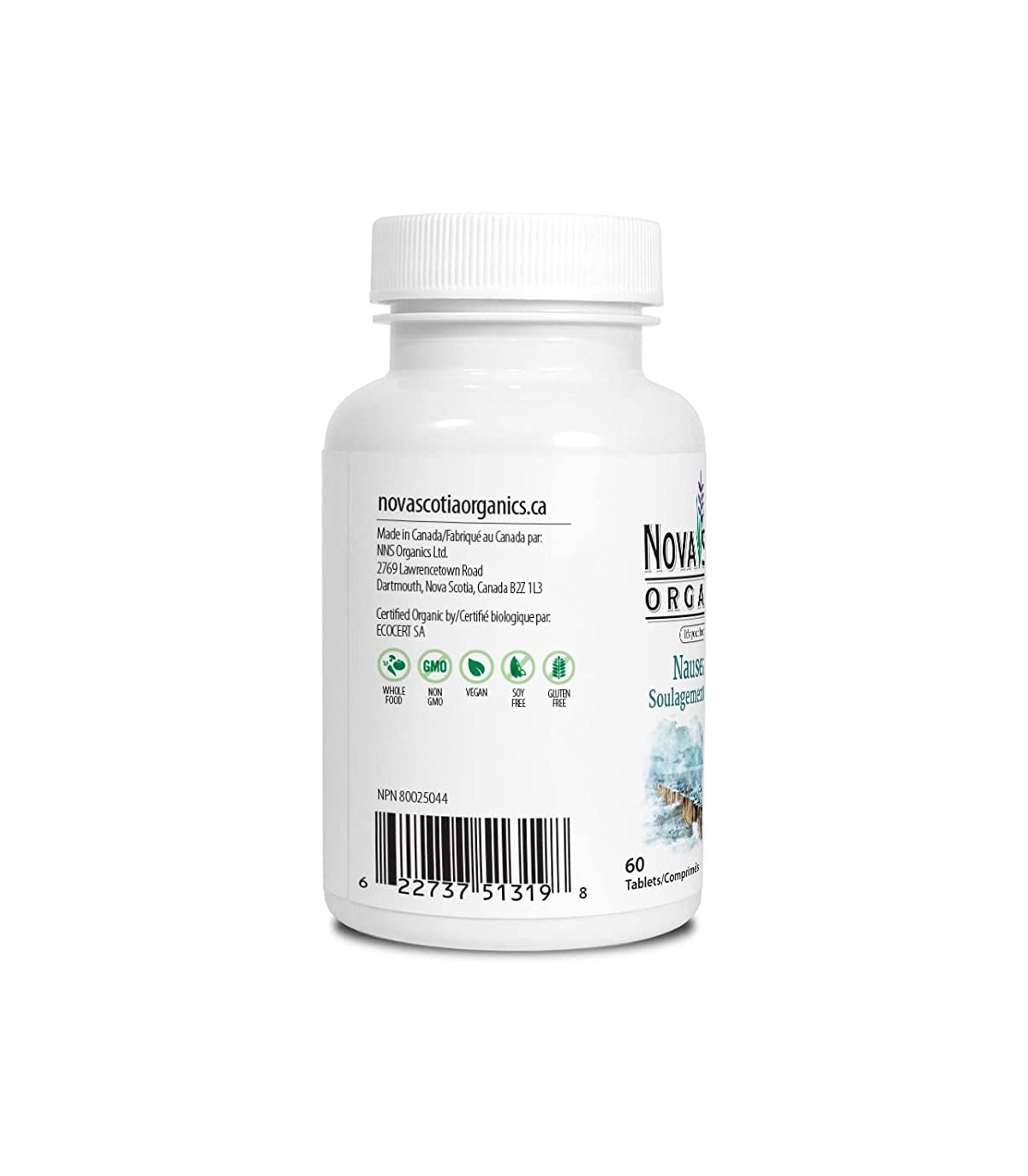 Nova Scotia Organics Nova Scotia Organics Nausea Relief - 60 Tablets | Unbeatable Prices, Daily Deals | VITASHOP