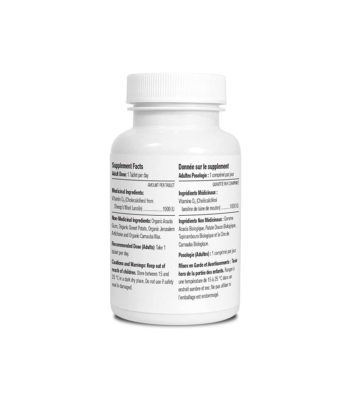 Nova Scotia Organics Nova Scotia Organics Vitamin D3 - 120 Tablets | Unbeatable Prices, Daily Deals | VITASHOP