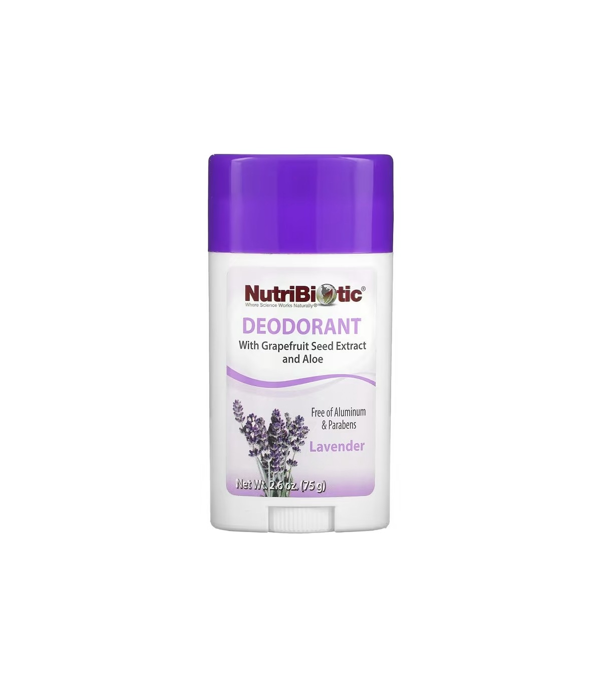 NutriBiotic NutriBiotic Deodorant Lavender 75 g | Unbeatable Prices, Daily Deals | VITASHOP