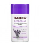 NutriBiotic 뉴트리 바이오틱 데오도란트, 라벤더 75g | 매일 업데이트되는 특가 상품 | VITASHOP