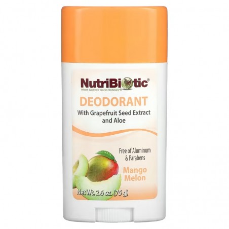 NutriBiotic NutriBiotic Deodorant Mango Melon 75 g | Unbeatable Prices, Daily Deals | VITASHOP