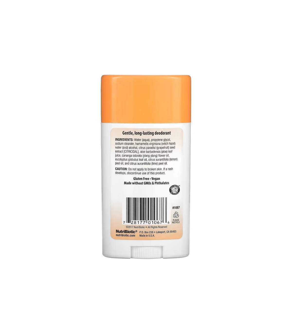 NutriBiotic 뉴트리 바이오틱 데오도란트, 망고 75g | 매일 업데이트되는 특가 상품 | VITASHOP