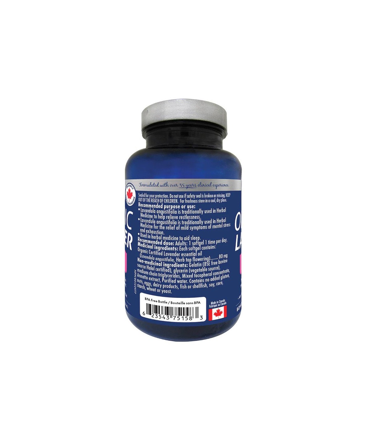 Naka Naka Platinum Organic Lavender 80mg 75 softgels | 매일 업데이트되는 특가 상품 | VITASHOP