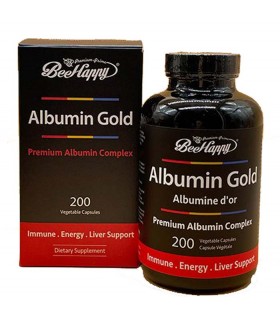 Bee Happy Bee Happy Albumin Gold 200 vcaps | Unbeatable Prices, Daily Deals | VITASHOP