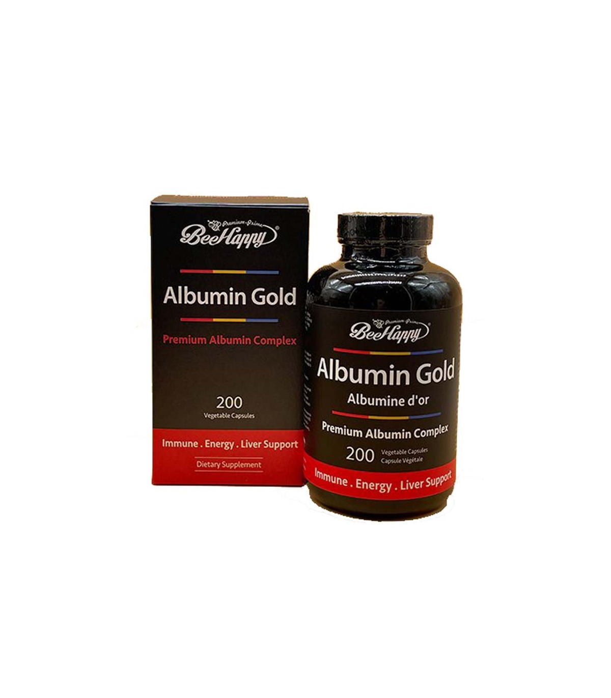 Bee Happy Bee Happy Albumin Gold 200 vcaps | Unbeatable Prices, Daily Deals | VITASHOP