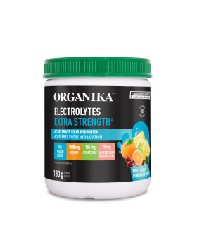 Organika Electrolytes Extra Strength Fruit Punch 180 g | 매일 업데이트되는 특가 상품 | VITASHOP