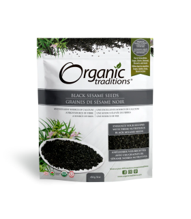 Organic Traditions Black Sesame Seeds 454 g | Unbeatable Prices, Daily Deals | VITASHOP