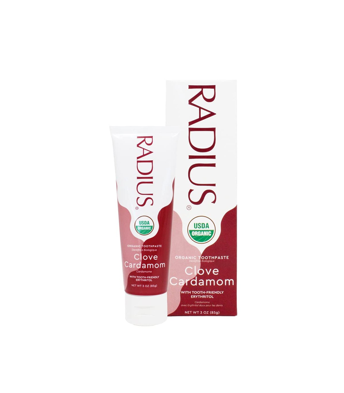 RADIUS Radius USDA Organic Clove Cardamom Gel Toothpaste 85 g | Unbeatable Prices, Daily Deals | VITASHOP