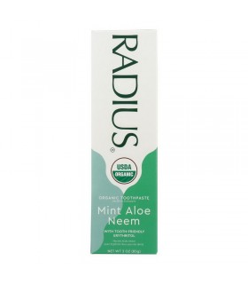 RADIUS Radius USDA Organic Mint Aloe Neem Toothpaste 85 g | Unbeatable Prices, Daily Deals | VITASHOP