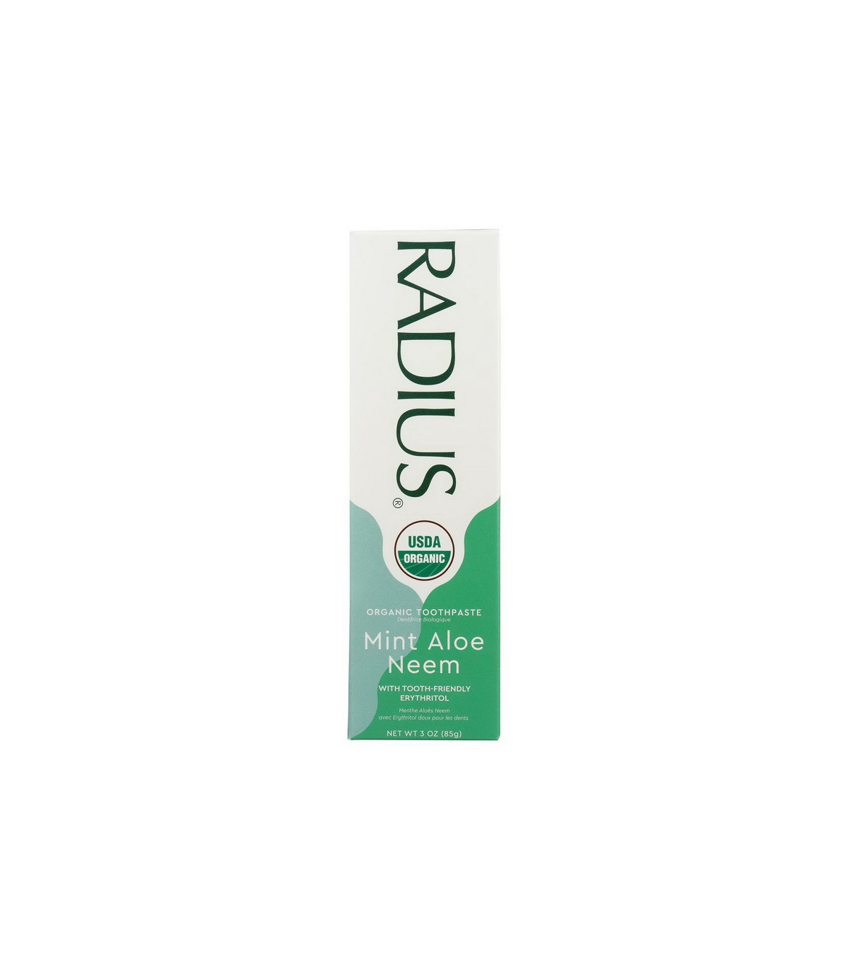 RADIUS Radius USDA Organic Mint Aloe Neem Toothpaste 85 g | 每天不同折扣, 全网最低价格 | 种类齐全的保健品店铺 VITASHOP, 只有你想不到, 没有你买不到 !