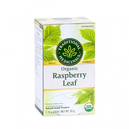 Traditional Medicinals Organic Raspberry Leaf Tea 20 Tea Bags | Unbeatable Prices, Daily Deals | VITASHOP