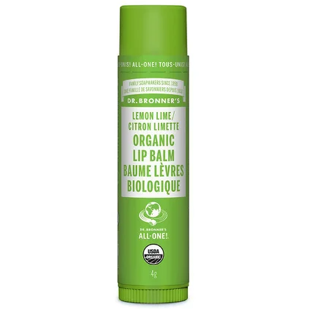 Dr. Bronner's Organic Lemon Lime Lip Balm 4 g | Unbeatable Prices, Daily Deals | VITASHOP